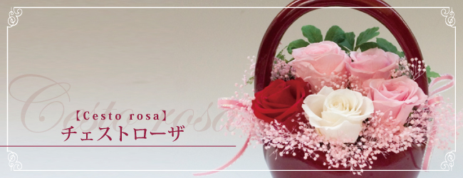 チェストローザ【cesto rosa】